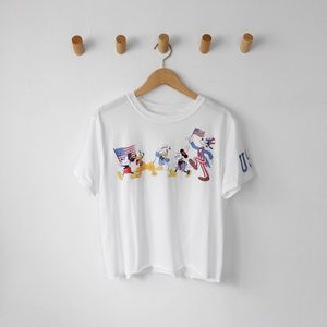 D I S N E Y • Patriotic Crop Tee